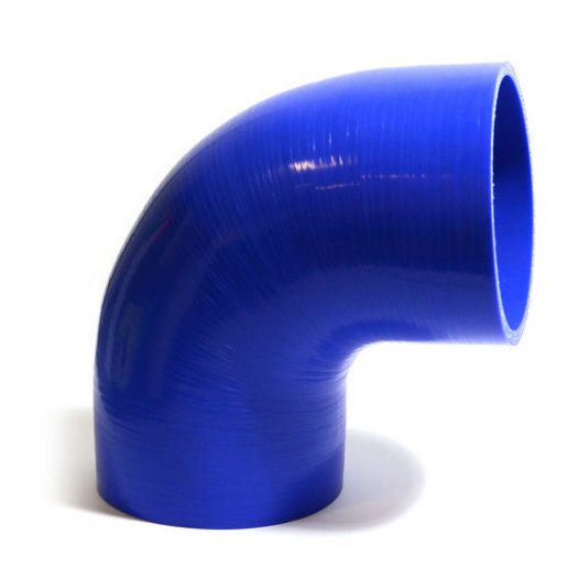 SAAS Silicone 90 Degree Hose 102 x 102 Blue SSH90102102E
