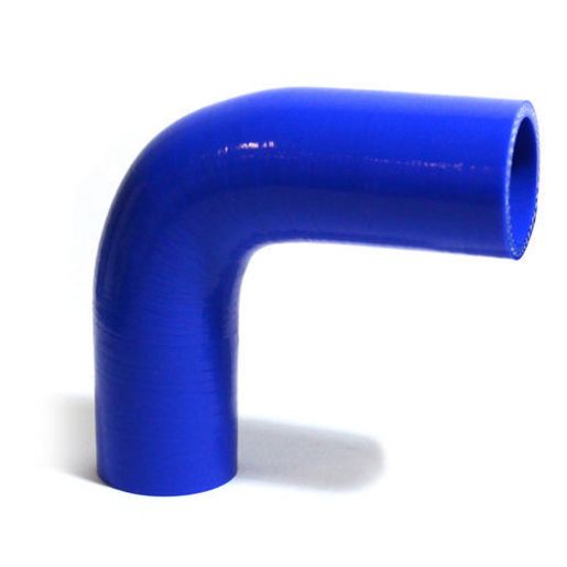 SAAS Silicone 90 Degree Hose 38 x 38mm Blue SSH903838E