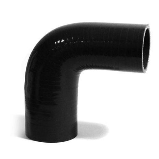 SAAS Silicone 90 Degree Reducer 51 x 63mm Black SSH905163