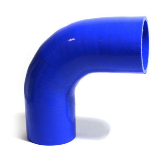SAAS Silicone 90 Degree Hose 70 x 70mm Blue SSH907070E