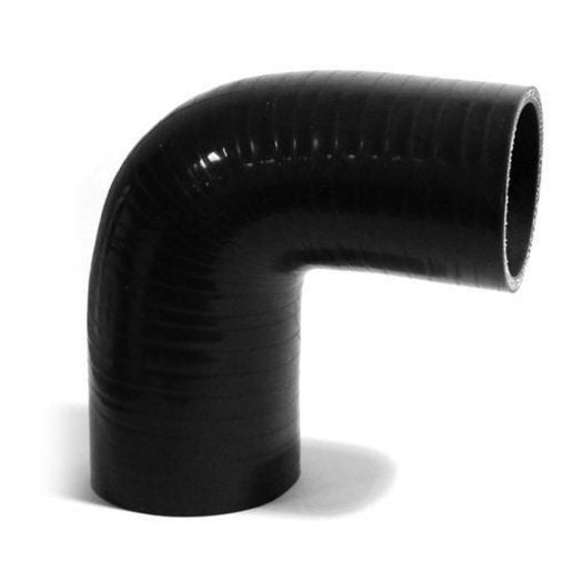 SAAS Silicone 90 Degree Reducer 70 x 76mm Black SSH907076