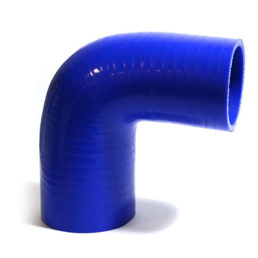 SAAS Silicone 90 Degree Reducer 70 x 76mm Blue SSH907076E