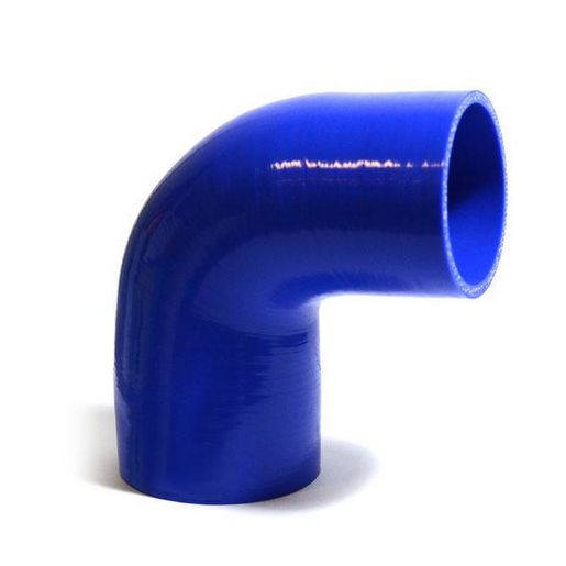 SAAS Silicone 90 Degree Reducer 76 x 89mm Blue SSH907689E