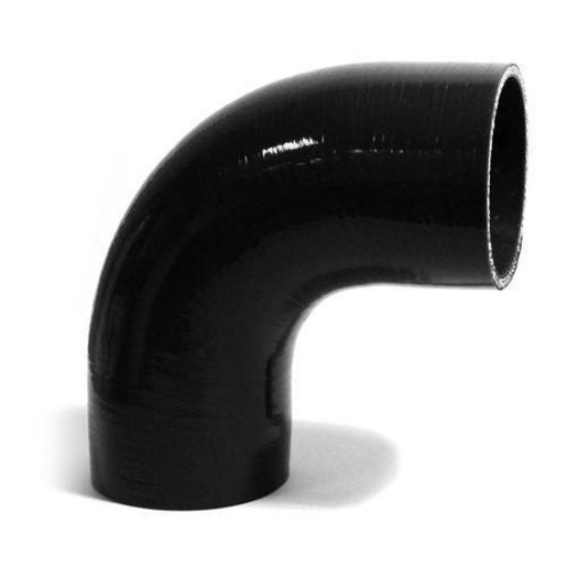 SAAS Silicone 90 Degree Hose 82 x 82mm Black SSH908282
