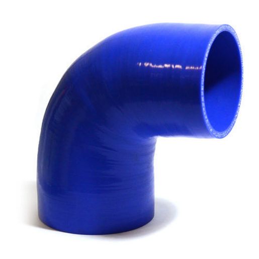 SAAS Silicone 90 Degree Reducer 89 x 102mm Blue SSH9089102E