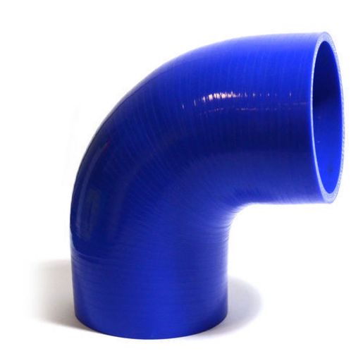 SAAS Silicone 90 Degree Hose 89 x 89mm Blue SSH908989E
