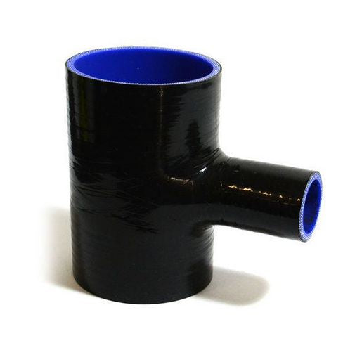 SAAS Silicone Hose Tee 25 x 63 x 102mm SSHTP63