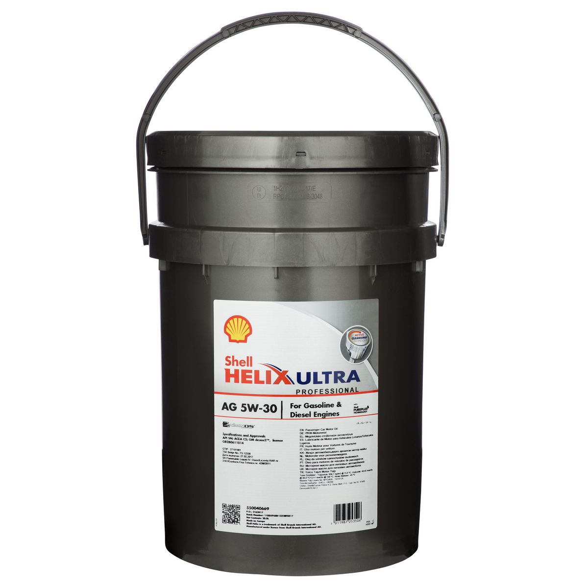 Shell Helix Ultra Professional AG 5W30 (DEXOS 2) 20L