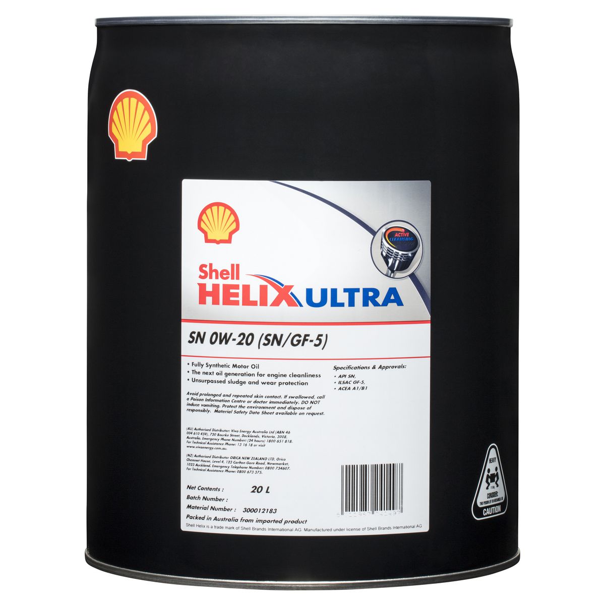 Shell Helix Ultra 0W20 SN/GF-5 20L