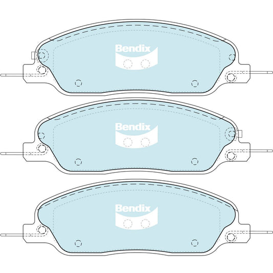 Bendix General CT Brake Pad Set DB2397 GCT
