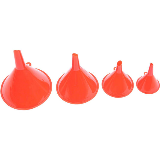 GV Tools Plastic Funnel Set 4 Piece GV189