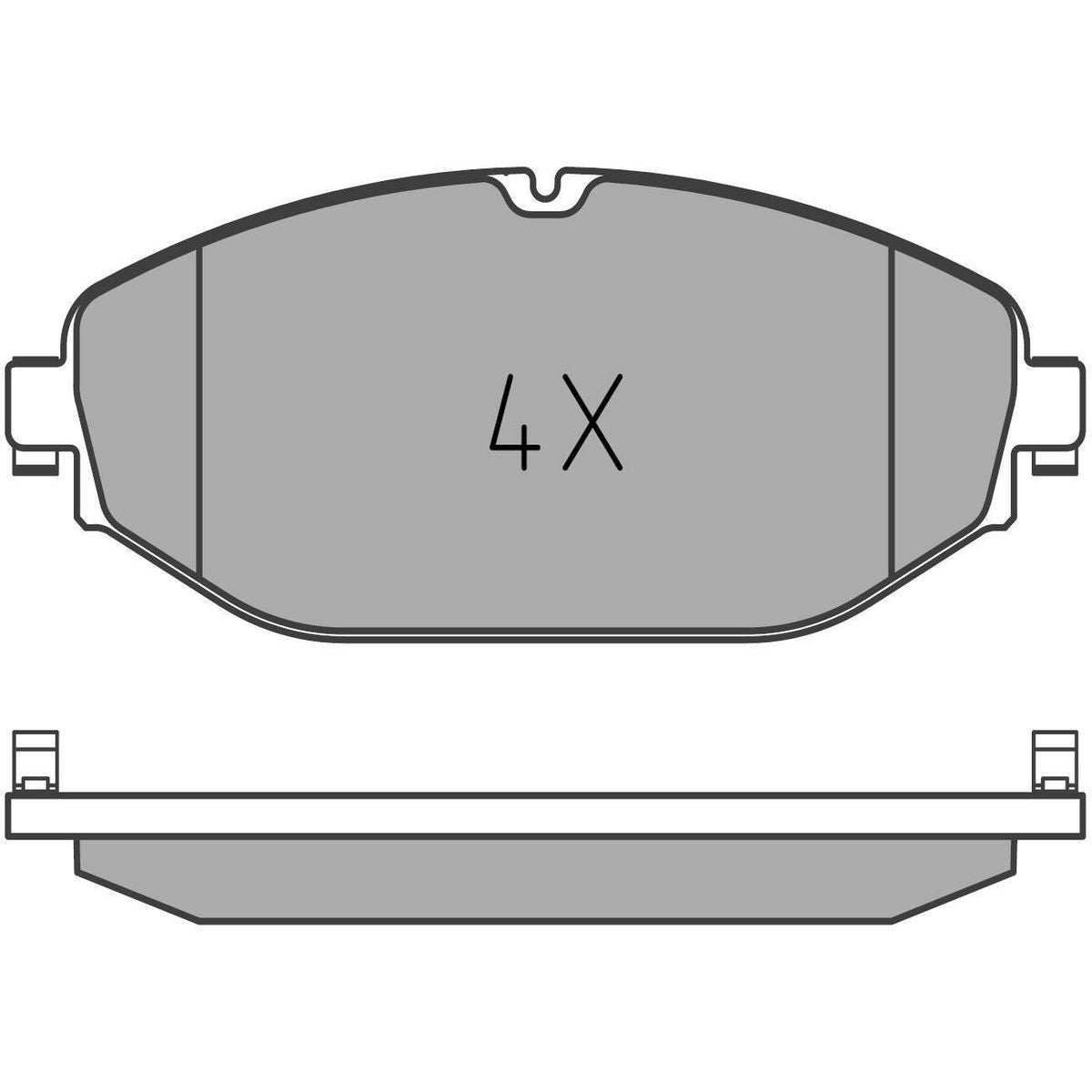 MEYLE PD Brake Pad Set Front 025 220 7619/PD