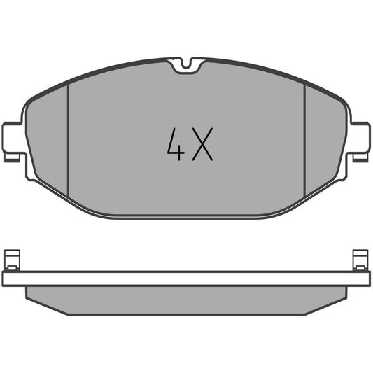 MEYLE PD Brake Pad Set Front 025 220 7619/PD