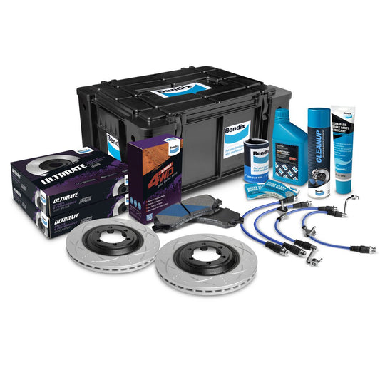 Bendix Ultimate 4x4 Brake Upgrade Kit Front U4WD-BUK12