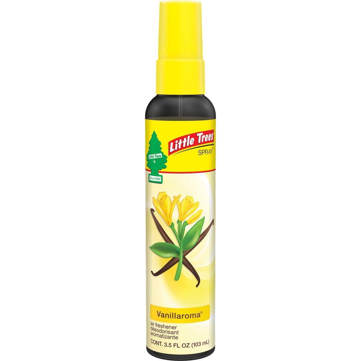 Little Trees Car Air Freshener Pump Spray Vanillaroma 103ml