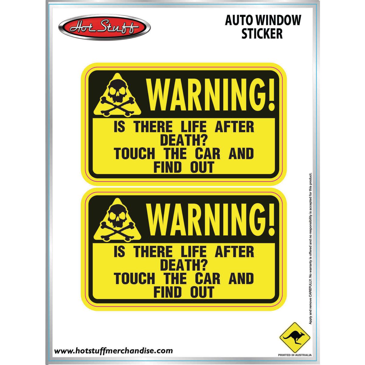 Hotstuff Hotstuff Life After Death Decal SH493