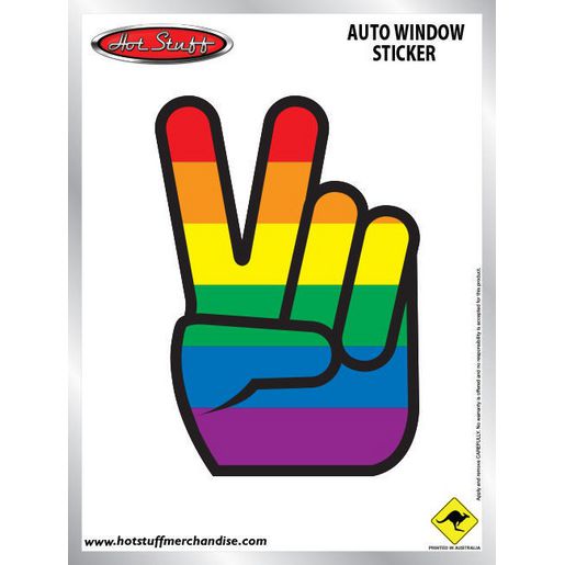Hotstuff Hotstuff Peach Finger Decal SH527