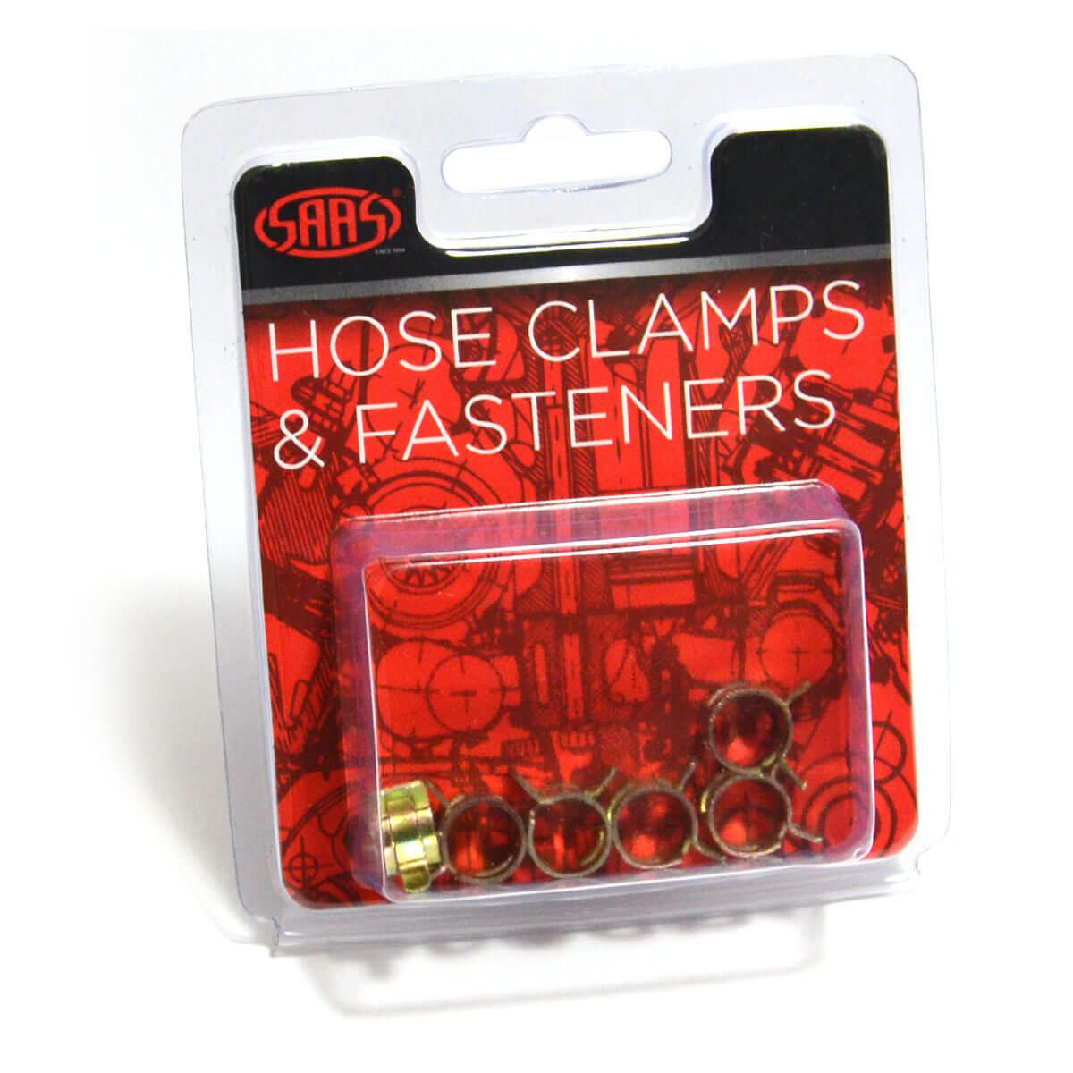 SAAS Hose Clamps Spring Vac 5 mm Pk6 SHC5