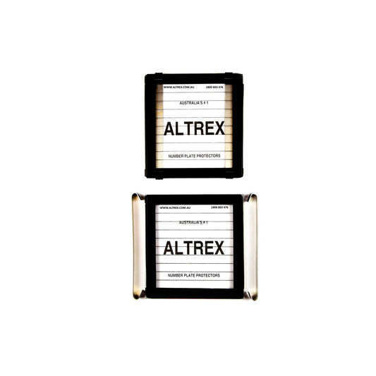 Altrex Number Plate Cover 1 Figure Black With Lines