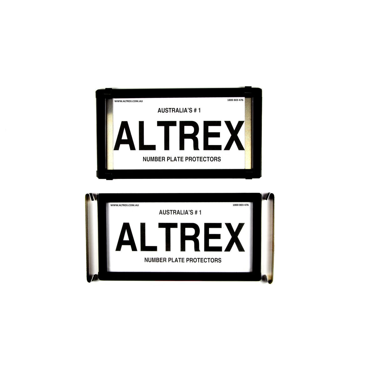 Altrex Number Plate Cover 6 Figure Black Without Lines