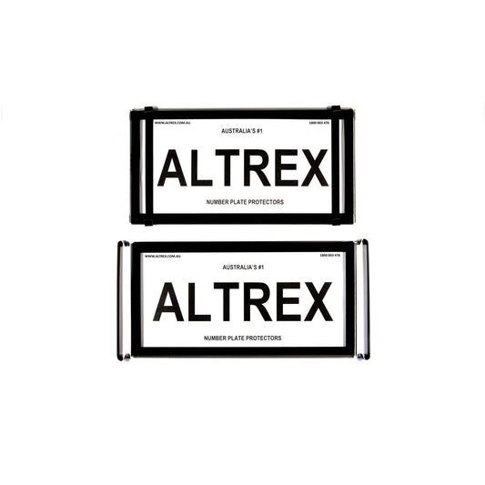 Altrex Number Plate Cover US/International Black Without Lines