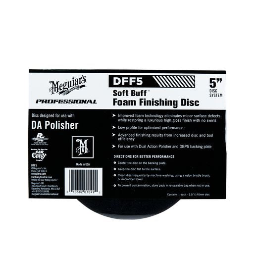 Meguiars Soft Buff Foam Finishing Disc 5.5inch 140mm DFF5
