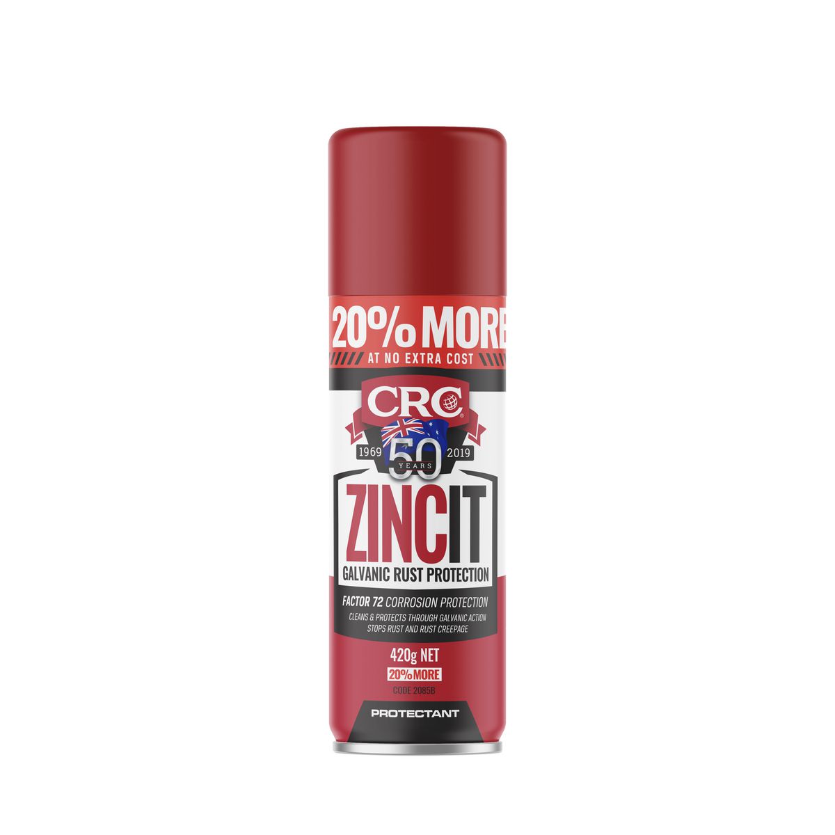 CRC ZINC IT Galvanic Rust Protection Aerosol Spray 350g