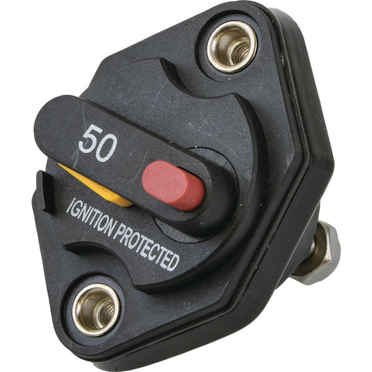 OEX Flush Mount Circuit Breaker Mini Manual Reset 50A ACX2073