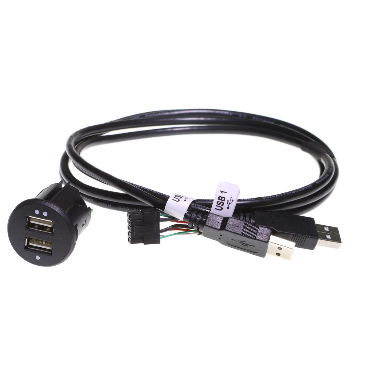 Aerpro Dual USB Charge/Data Socket Replacement APUSBD55