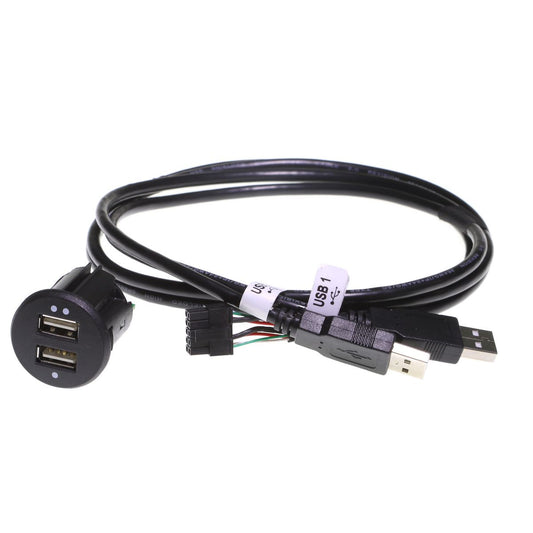 Aerpro Dual USB Charge/Data Socket Replacement APUSBD55