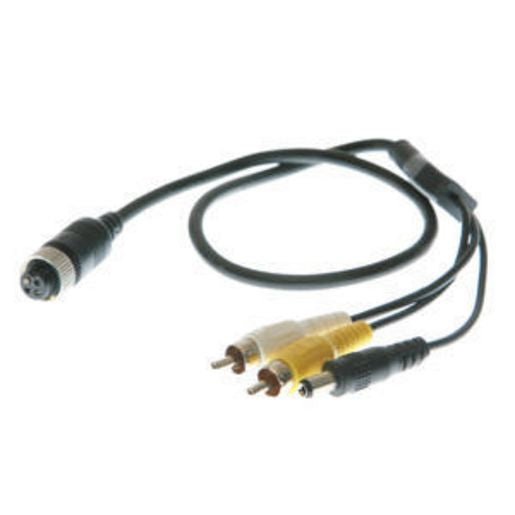 Aerpro Prolink II Socket to Dual RCA Plug Adaptor 4 Pin 52.5cm PLC24