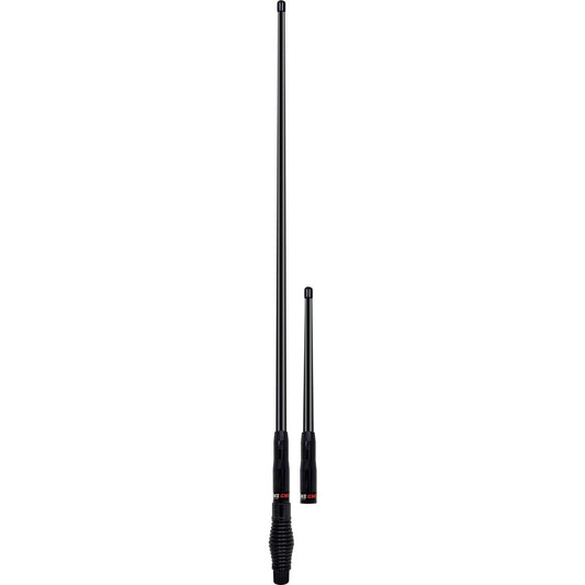 GME UHF CB Heavy Duty All Terrain Antenna Pack 2.1dB & 6.6dB Black AE4705BTP