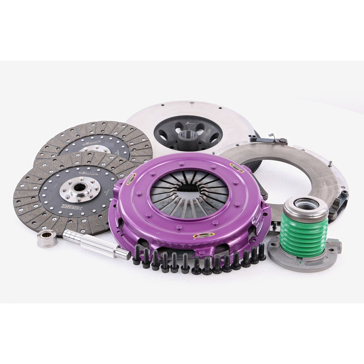 Xtreme Clutch Kit Performance Twin Solid Organic KFD27658-2G