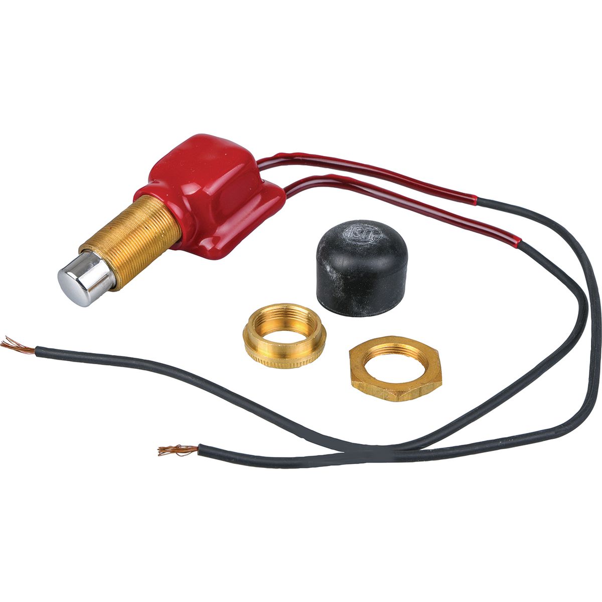 Cole Hersee SPST Off/Mom On Sealed Push Button Switch (Box of 1) M608BX