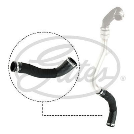 Gates Turbo Air Intake Hose (Hot Side) 09-0645