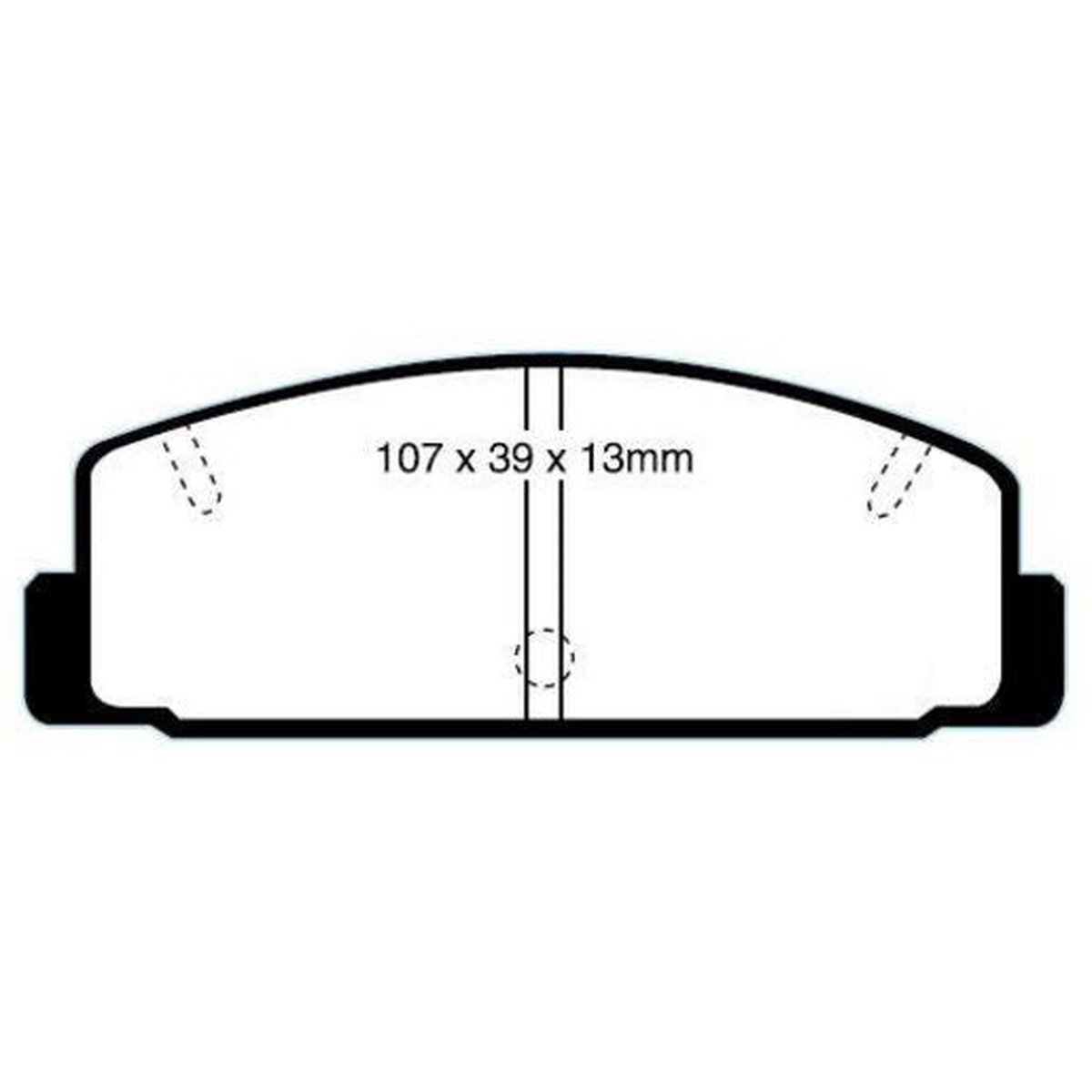 RDA Phantom Ceramic Brake Pad Set Rear RDC417