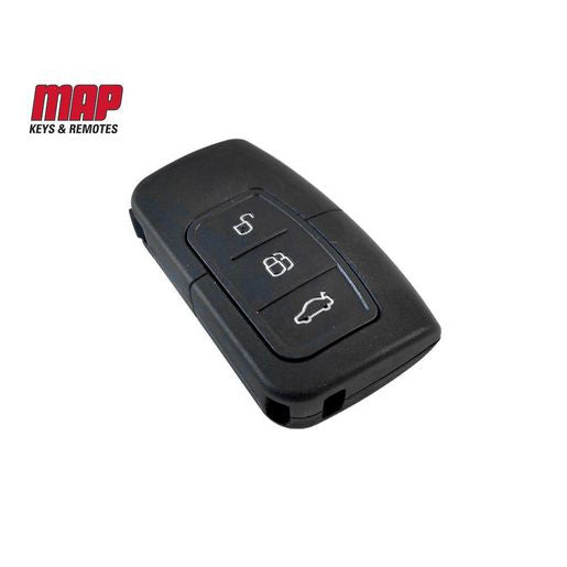 MAP Car Remote Shell (3 Button Keyless Start) fits Ford KF167