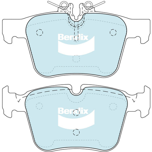 Bendix EURO Brake Pad Set DB2404 EURO+