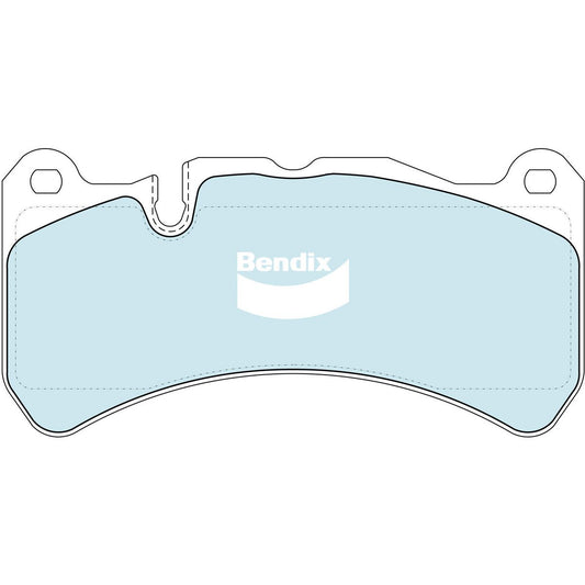 Bendix General CT Brake Pad Set Front DB1845 GCT