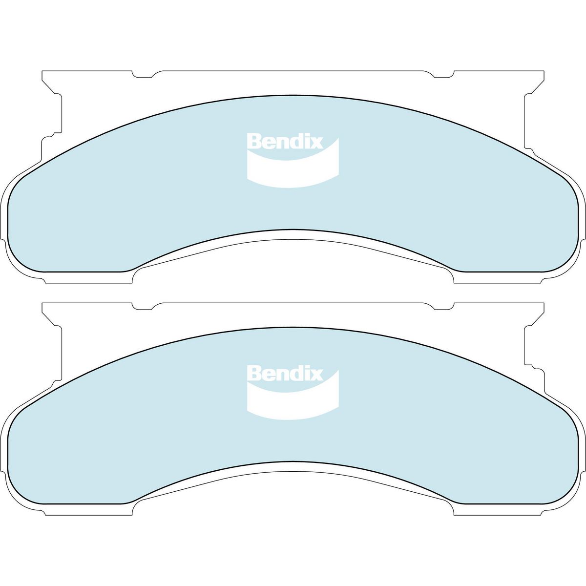 Bendix Heavy Duty Brake Pad Set DB1931 HD
