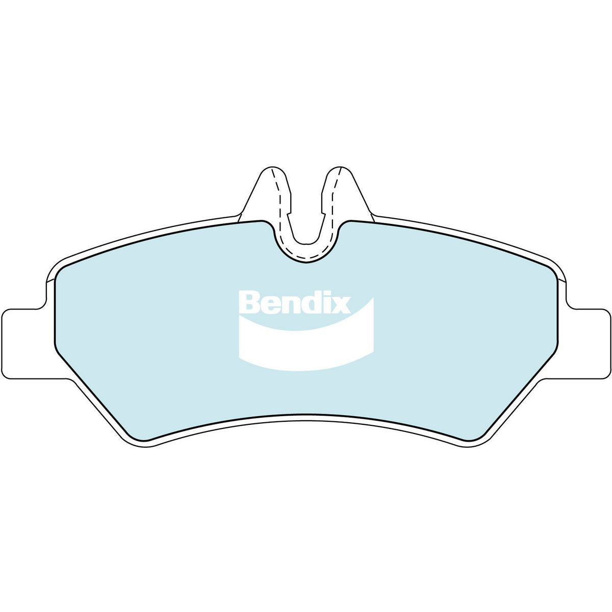 Bendix EURO Brake Pad Set Rear DB1972 EURO+