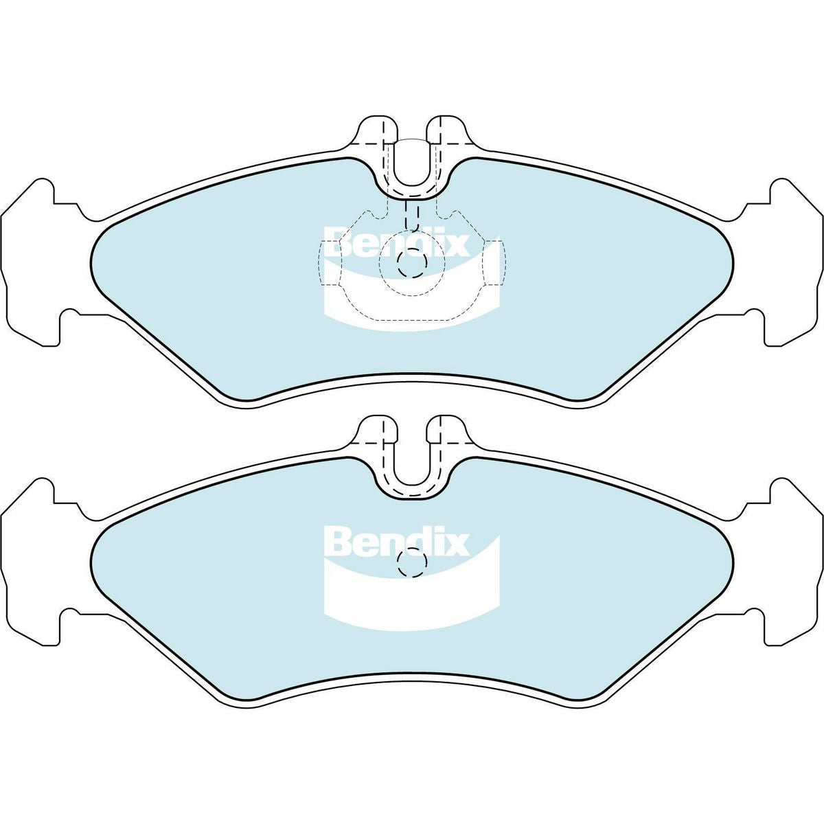 Bendix Heavy Duty Brake Pad Set Rear DB1978 HD