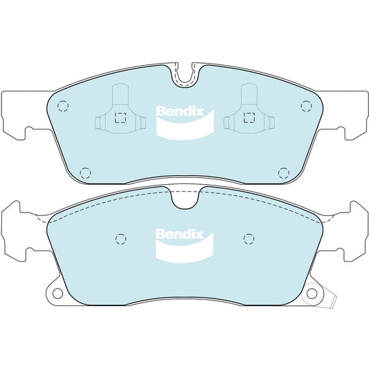 Bendix Heavy Duty Brake Pad Set Front DB2216 HD