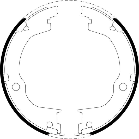 Bendix Brake Shoe Set BS5258