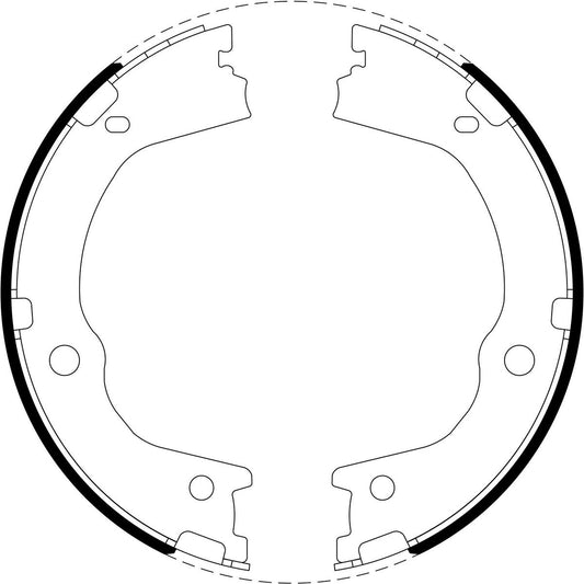Bendix Brake Shoe Set BS5260