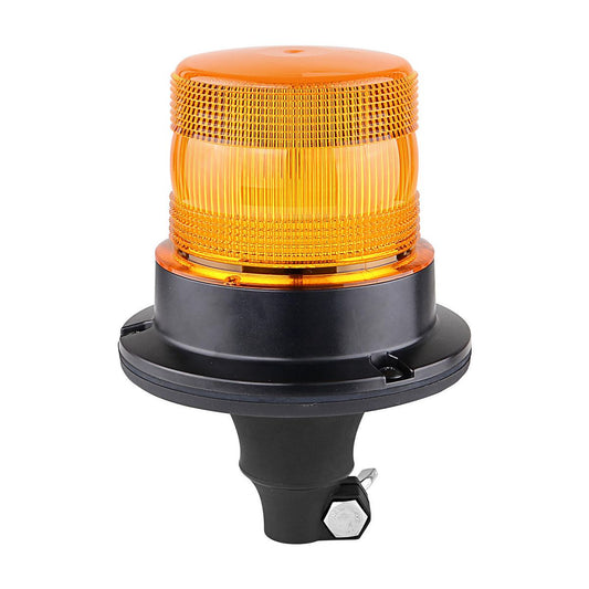 LED Autolamps Beacon Light LED Amber IP67 10/30V Flexi DIN Mount EQPR65ABM-FD