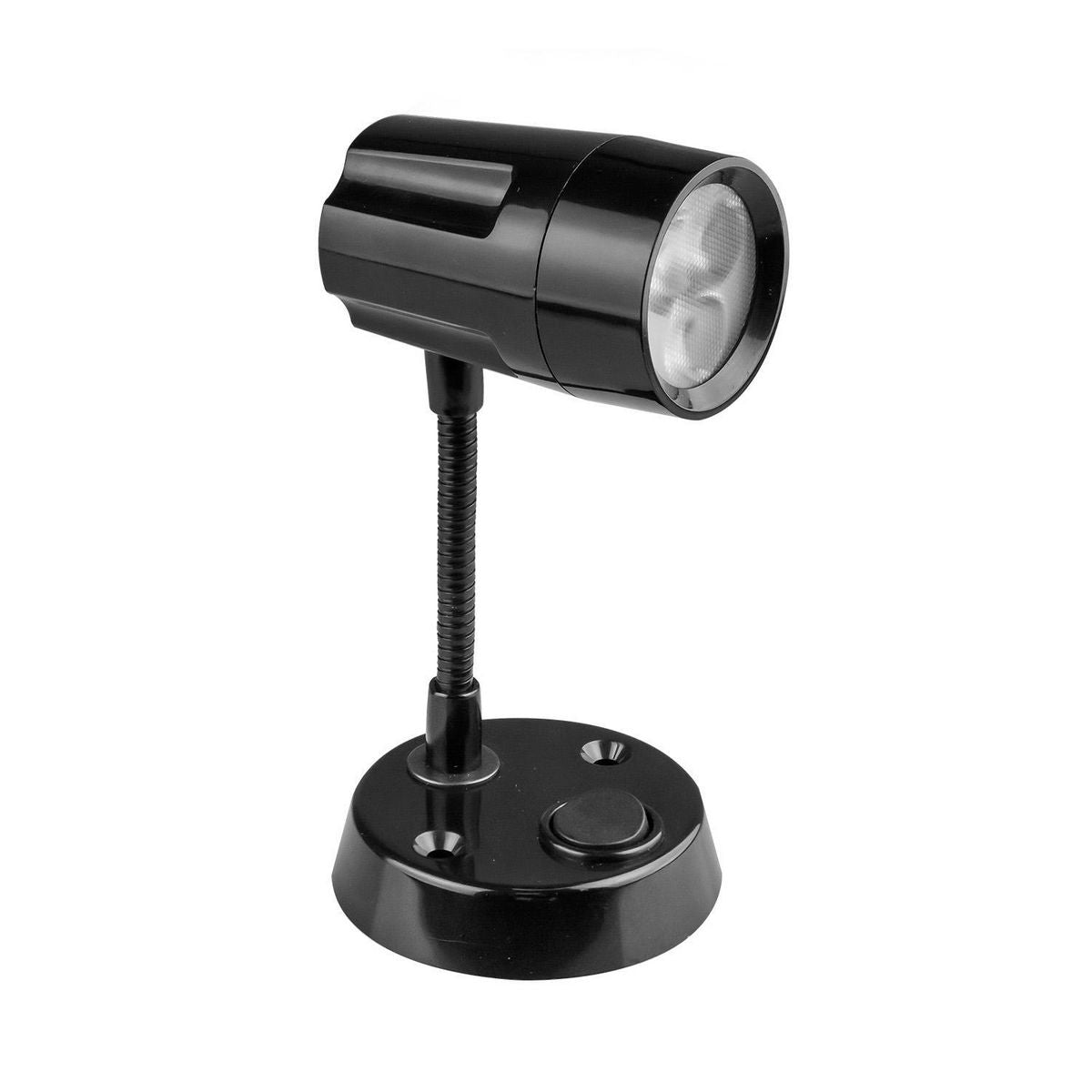 LED Autolamps Reading Lamp Black Height 120mm 130 Effective Lumen 12V RL120B