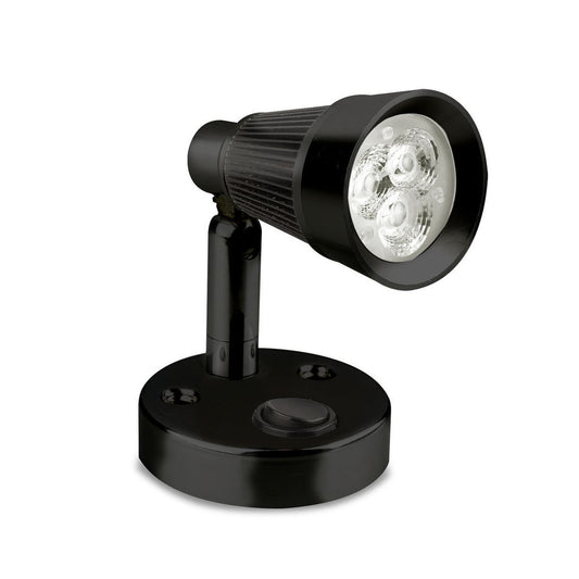 LED Autolamps Reading Lamp Silver with USB 140 Effective Lumen 12V RL60BLKB