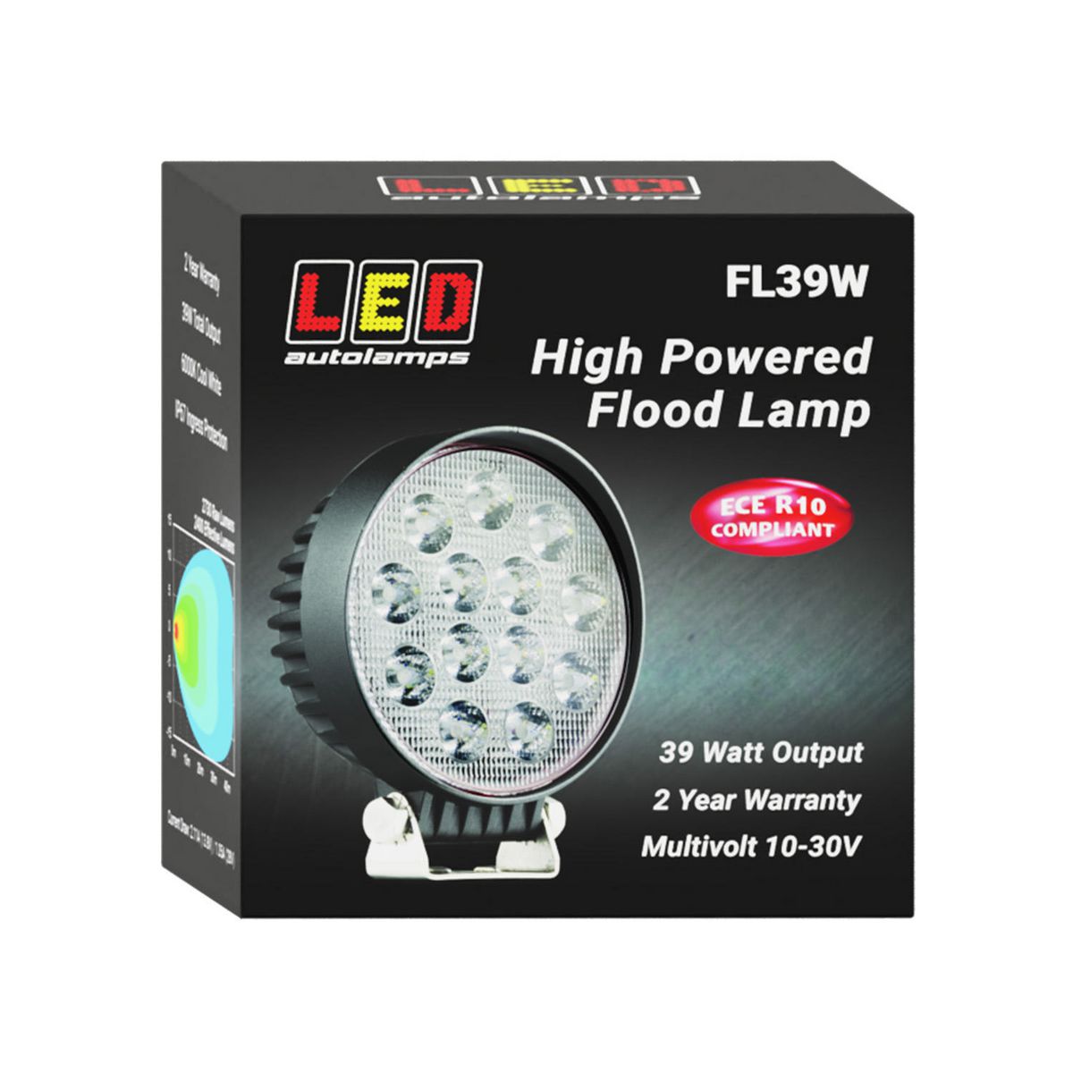 LED Autolamps 39 Watt Heavy Duty Flood Lamp FL39W