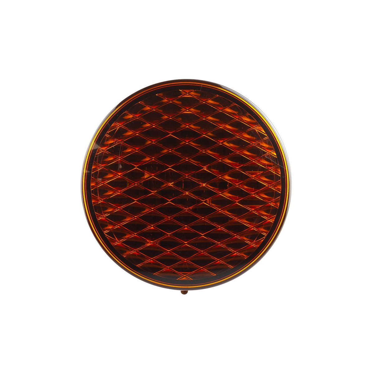 LED Autolamps Indicator Lamp Round Coloured Lens 80mm 12V 82AB